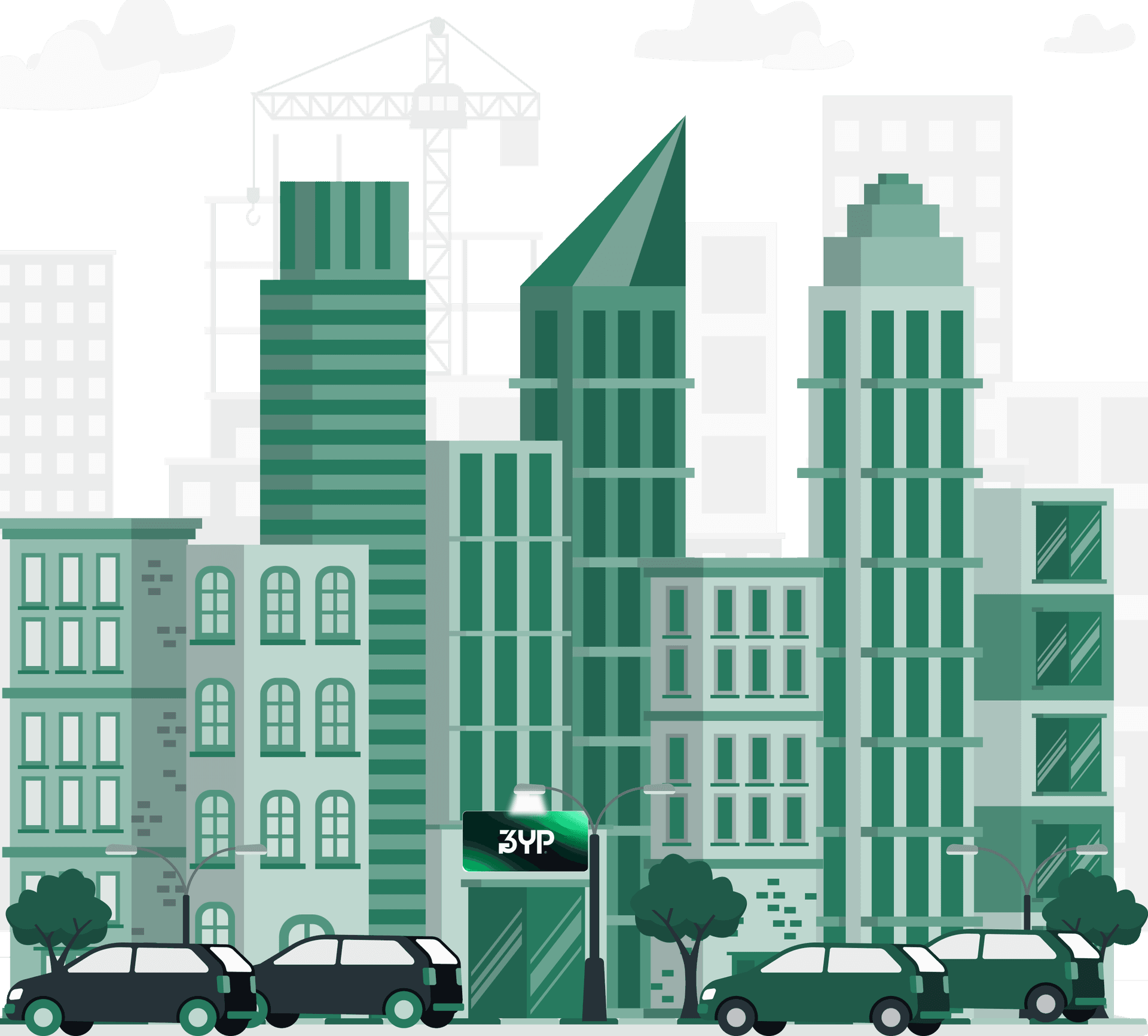 3YP City Illustration